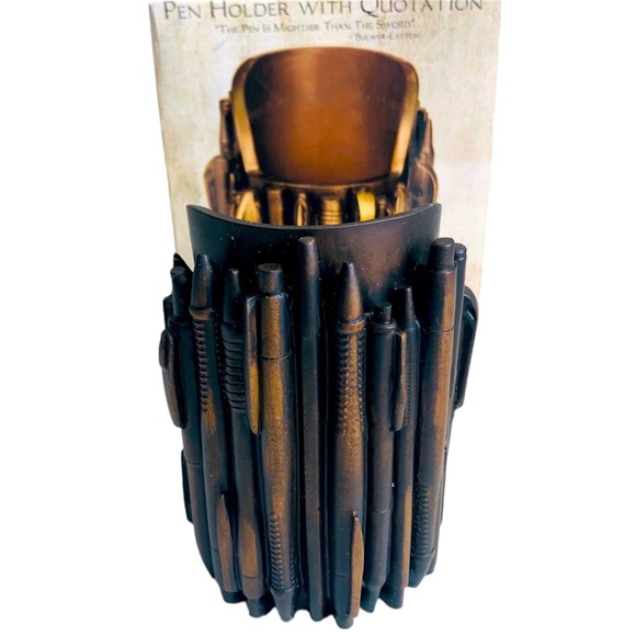 NWB TMS-Menagerie Pen Holder With Quotation - Picture 1 of 7